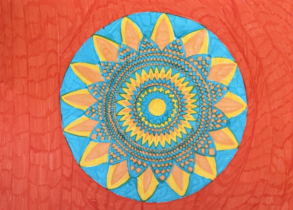 Mandala in kleur 2