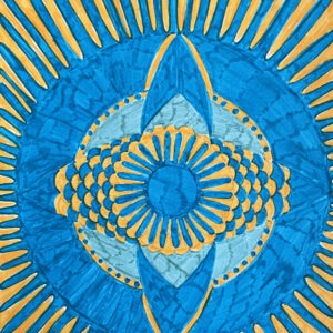 Mandala in kleur 1, Ainoa Bezems