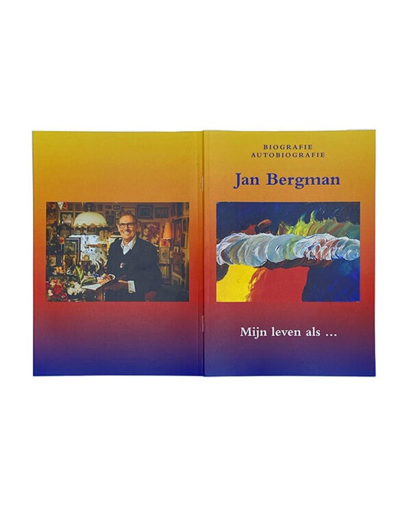 Boek Mijn leven als... door Jan Bergman voor- en achterzijde