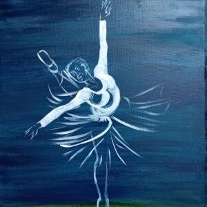 Danseres, 50x40cm, Manon Marsilje